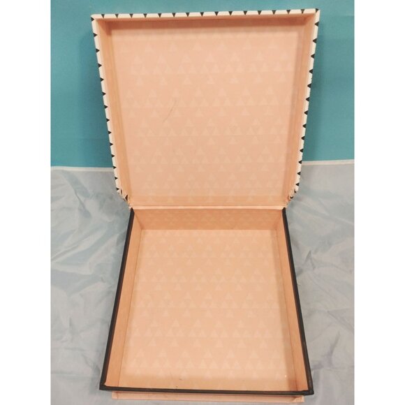 Wild and Free Storage Box Jewelry Gift Empty Pink Rhinestone Sheffield Home - Picture 2 of 9